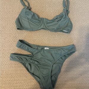 Green Bikini Set
